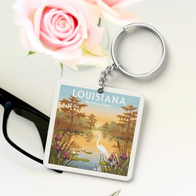 Vintage Louisiana Keychain (Creator Uploaded)