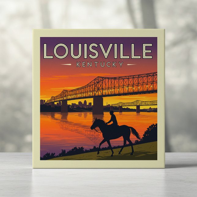 Vintage Louisville Kentucky Tile (Creator Uploaded)