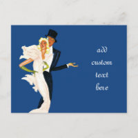 Vintage Love and Romance, Modern Wedding Couple