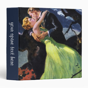 Vintage Love and Romance, Romantic Kiss Binder