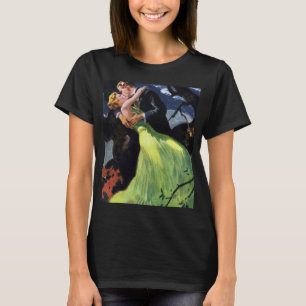 Vintage Love and Romance, Romantic Kiss T-Shirt