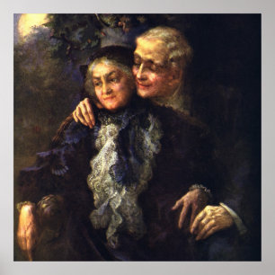Vintage Love and Romance, Romantic Victorian Art Poster