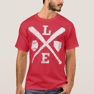 Vintage LOVE Baseball Softball Lover Baseball Mom  T-Shirt