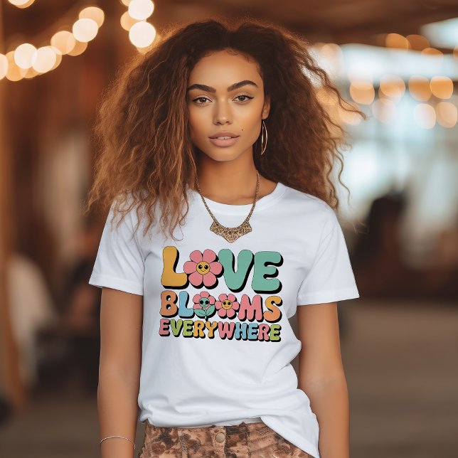 Vintage Love Blooms T-Shirt (Creator Uploaded)