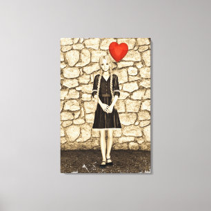 Vintage Love Canvas Print