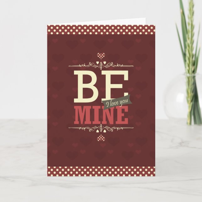 Vintage Love Holiday Card (Front)