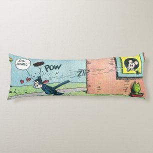 Vintage “Love Is a Brick” Body Pillow