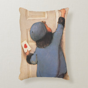 Vintage Love Letter by Jessie Willcox Smith Accent Pillow