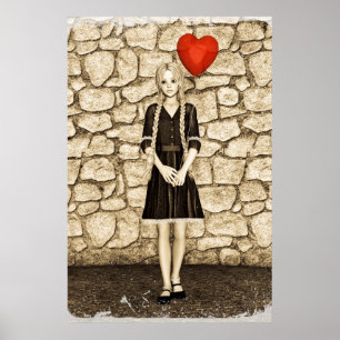 Vintage Love Poster