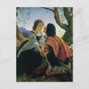 Vintage Love, Romance, Romantic, Save the Date Announcement Postcard