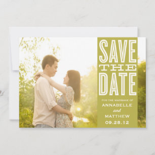 VINTAGE LOVE   SAVE THE DATE ANNOUNCEMENT