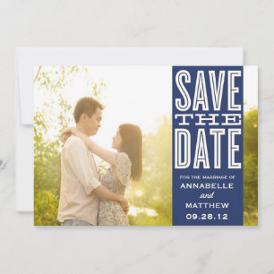 VINTAGE LOVE SAVE THE DATE ANNOUNCEMENT