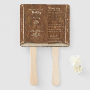 Vintage Love Story Fairytale Library Book Wedding Hand Fan
