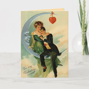 Vintage Lover's Valentine's Day Card