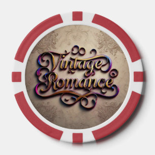"Vintage Love's Gentle Touch" Poker Chips