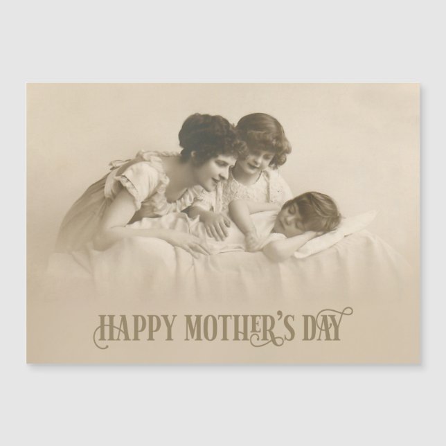 Vintage Loving Mother and Children (Front)