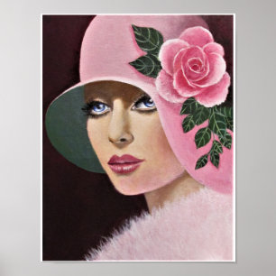 Vintage Lovliness Poster