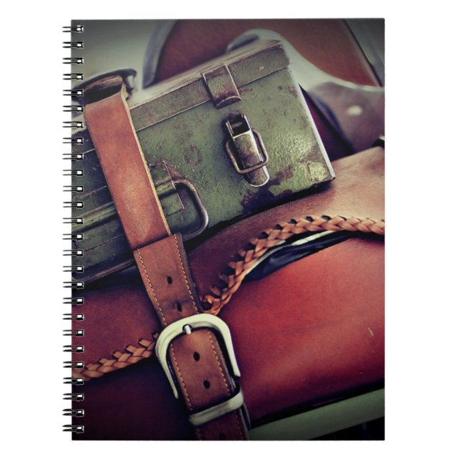 Vintage Luggage Notebook (Front)
