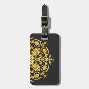 vintage luggage tag
