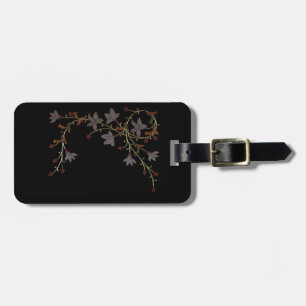 vintage luggage tag