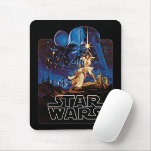 Vintage Luke Skywalker Lightsaber Theatrical Mouse Pad