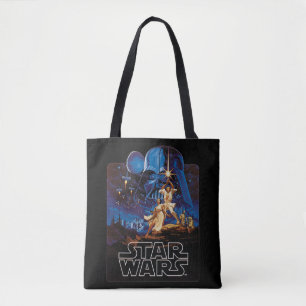 Vintage Luke Skywalker Lightsaber Theatrical Tote Bag