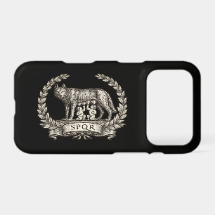 Vintage Lupa Capitolina Romulus Remus SPQR Emblem