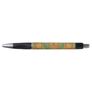 Vintage Mackmurdo Rose and Leaf Floral Art Pen