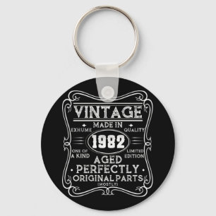 Vintage Made In 1982 Retro Classic Keychain