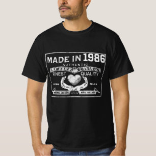 Vintage Made In 1986 Authentic Limited Edition , 1 T-Shirt