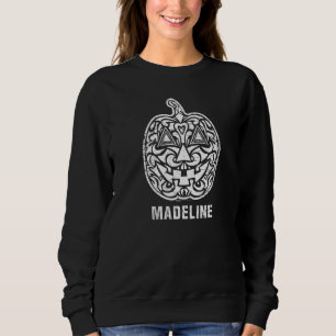 Vintage Madeline Halloween Sugar Skull Sweatshirt