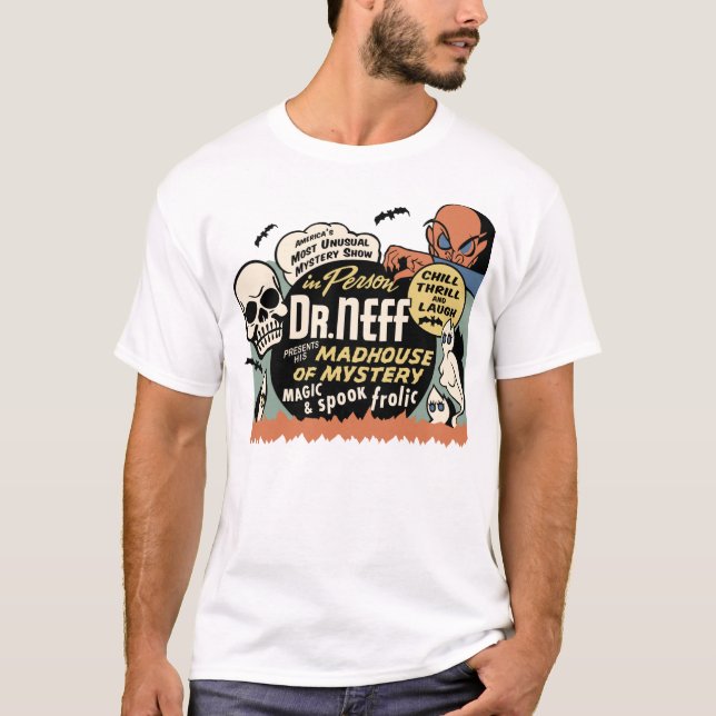 Vintage "Madhouse of Mystery" T-Shirt (Front)