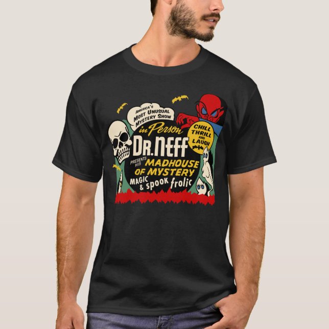 Vintage "Madhouse of Mystery" T-Shirt (Front)