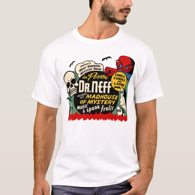 Vintage "Madhouse of Mystery" T-Shirt (Front)