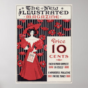 Vintage Magazine Ad  Poster