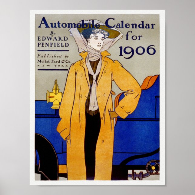 Vintage Magazine Cover/Advertisement Poster (Front)