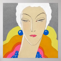 Vintage Magazine Cover Poster