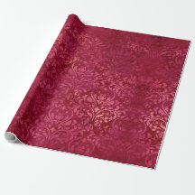 VIntage Magenta Gold Damask Grunge texture