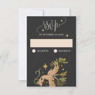 Vintage Magic Fairy tale  RSVP Card