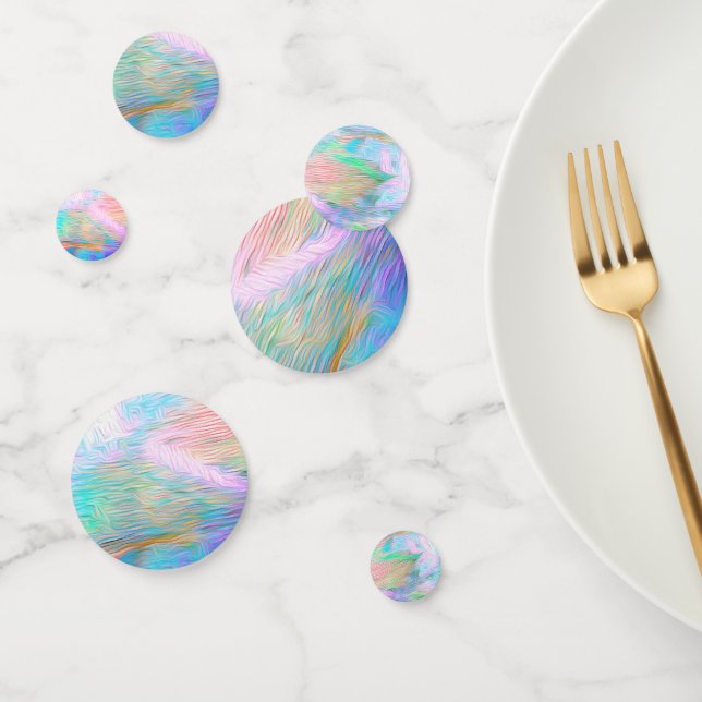 Vintage Magic Nature – Rainbow Abstract Pattern Confetti (Group)