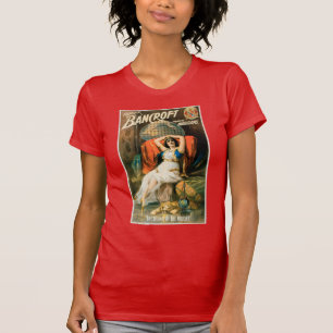 Vintage Magic Poster, Magician Frederick Bancroft T-Shirt
