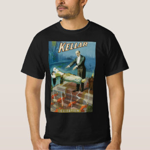 Vintage Magic Poster, Magician Harry Kellar T-Shirt