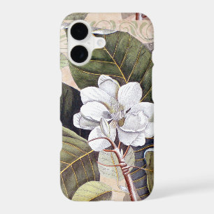 Vintage Magnolia Antique Collage Botanique