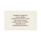 Vintage Magnolia Flower Professional Business Card