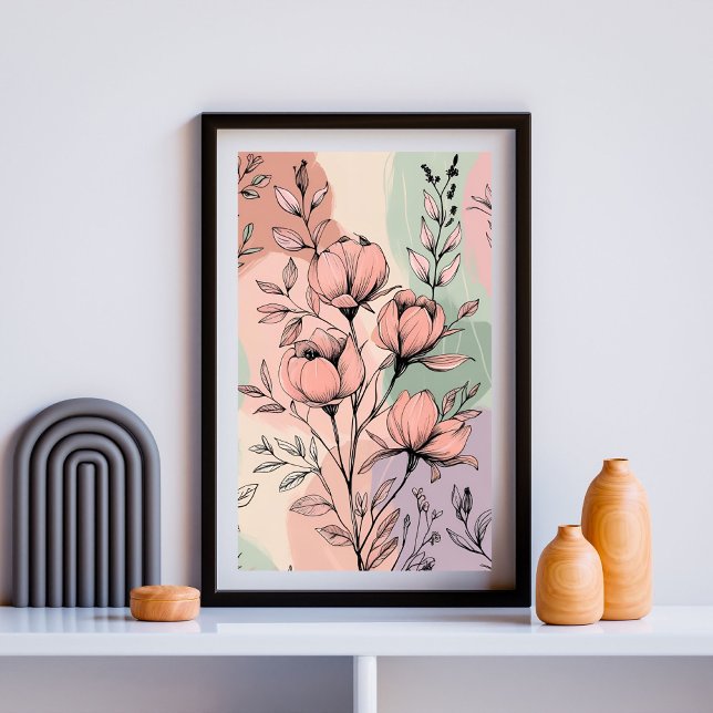 Vintage Magnolia Harmony Poster (Creator Uploaded)