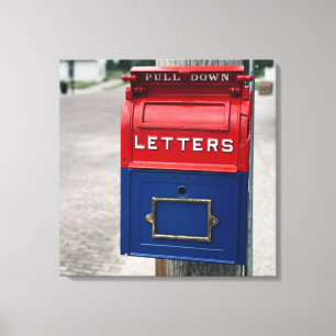 Vintage Mailbox Canvas Print