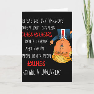 Vintage Make Father's Day Great Again Dad Funny Do Card