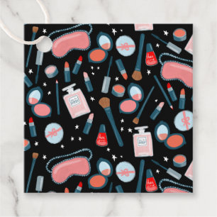 Vintage Makeup Beauty Cosmetics Retro Custom  Favour Tags