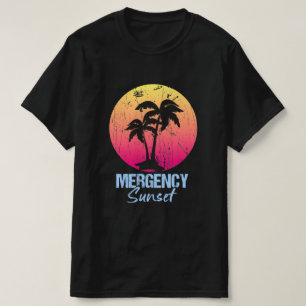Vintage Malibu Sunset used T-Shirt