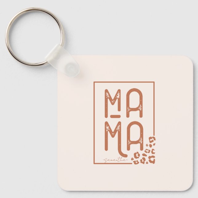 Vintage Mama Keychain (Front)